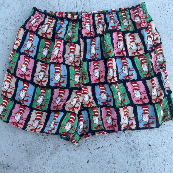 Vintage cat in the hat boxer shorts - Picture 1 of 2